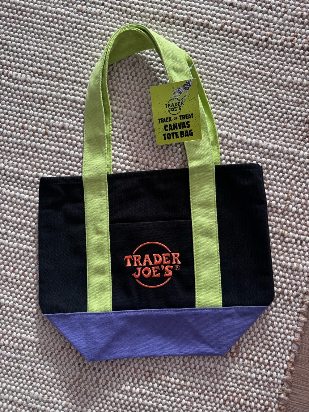 Halloween Trader Joe’s Mini Canvas Tote Bag